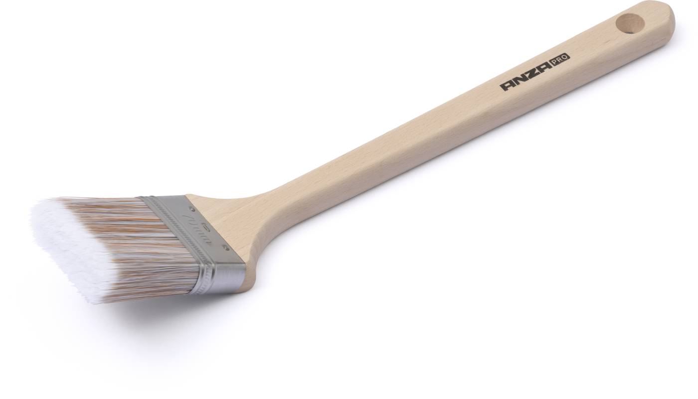 Lång vinkelpensel Super Soft ANZAPRO Trä