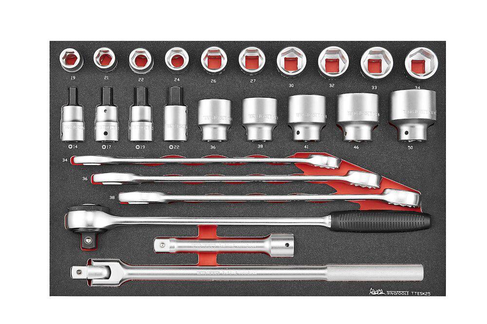 25 delars verktygssats TengTools TTESK25