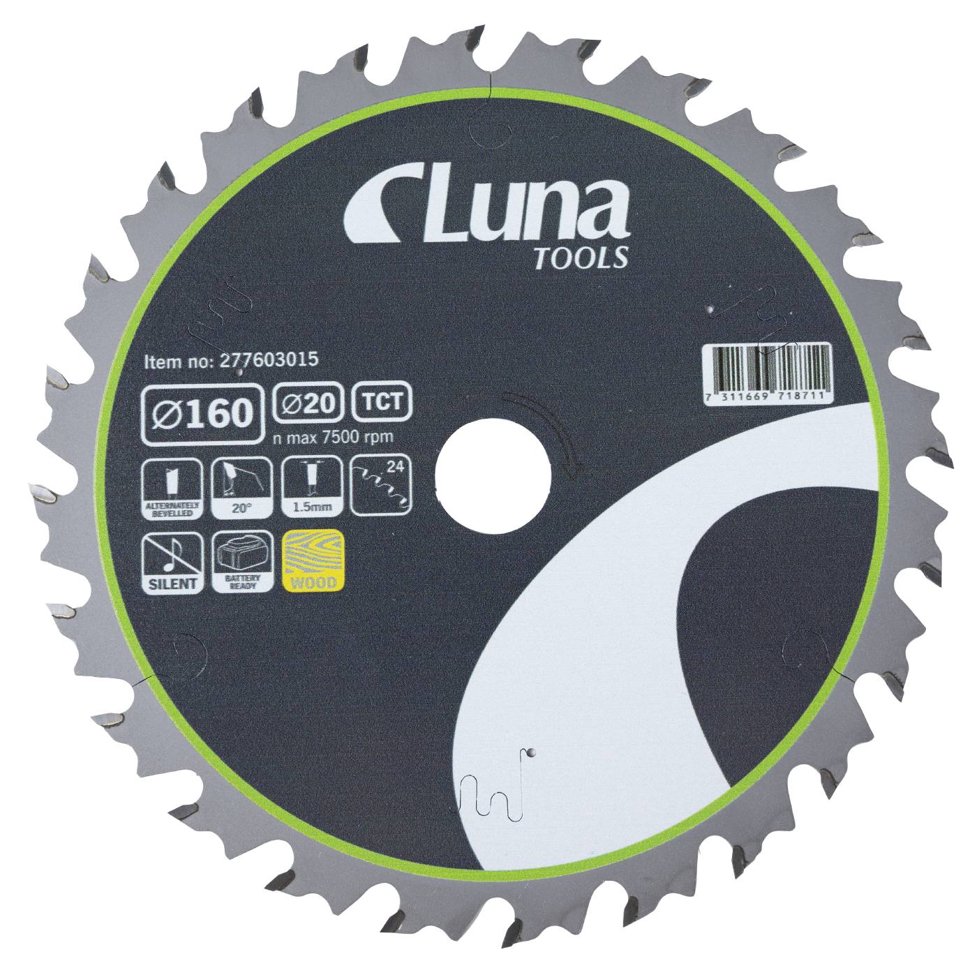 Cirkelsågklinga Luna Extra Thin – bild 1