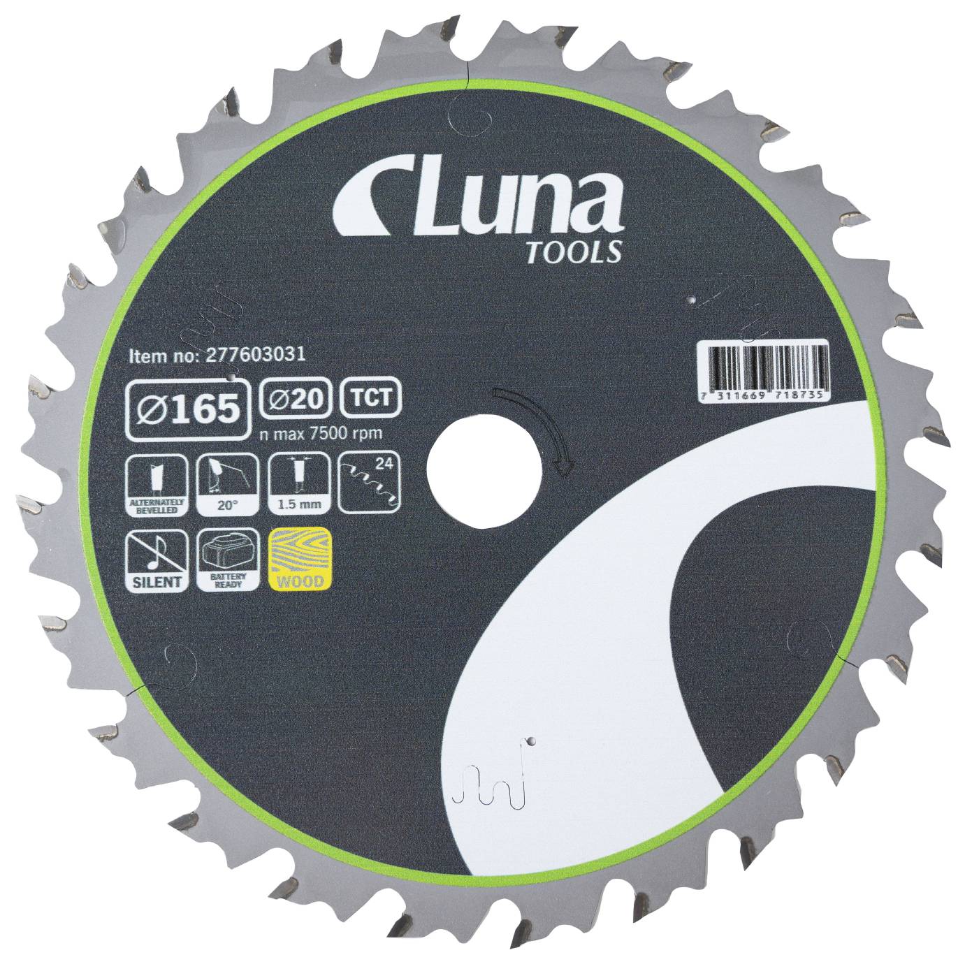 Cirkelsågklinga Luna Extra Thin