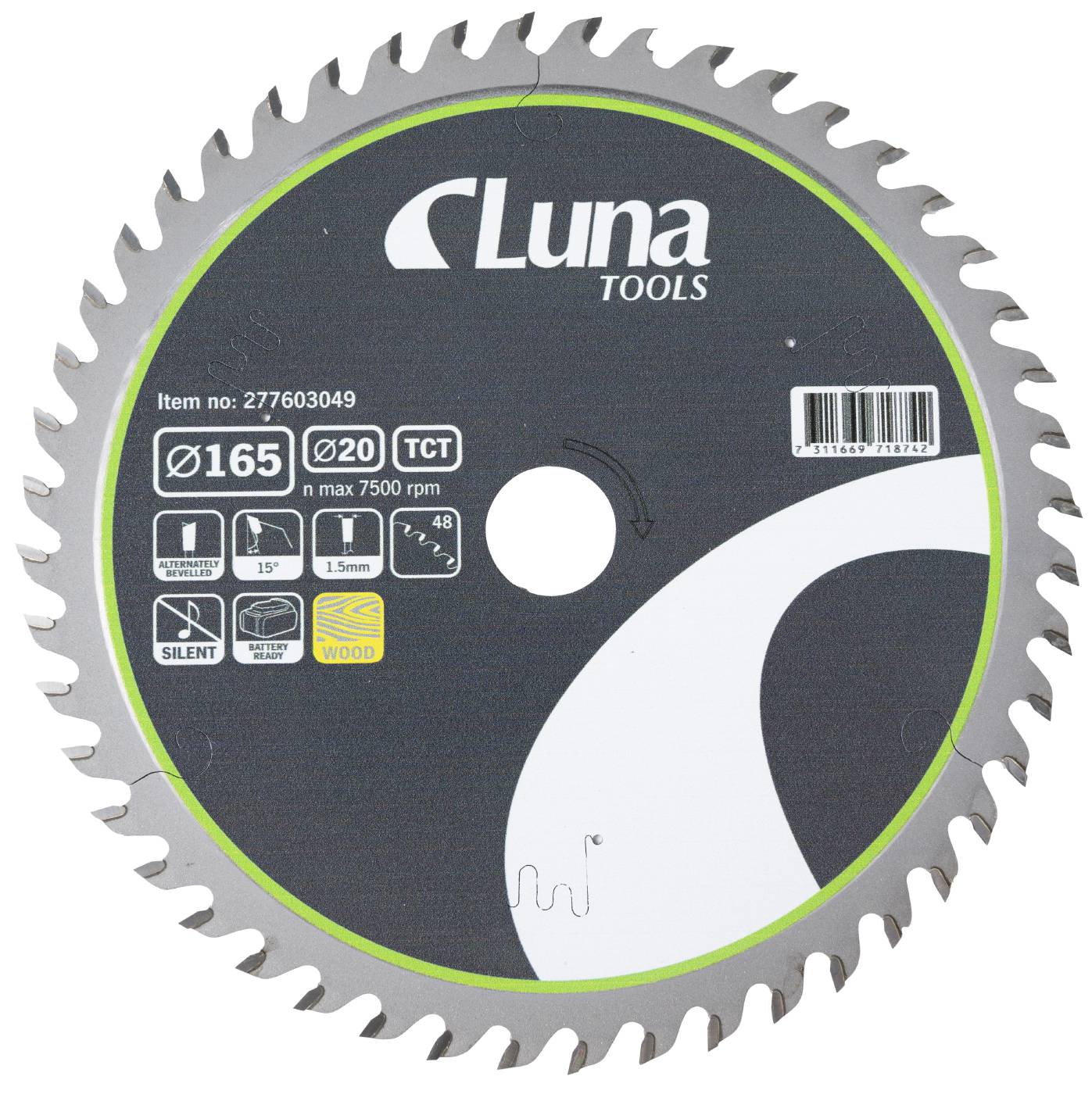 Cirkelsågklinga Luna Extra Thin – bild 1