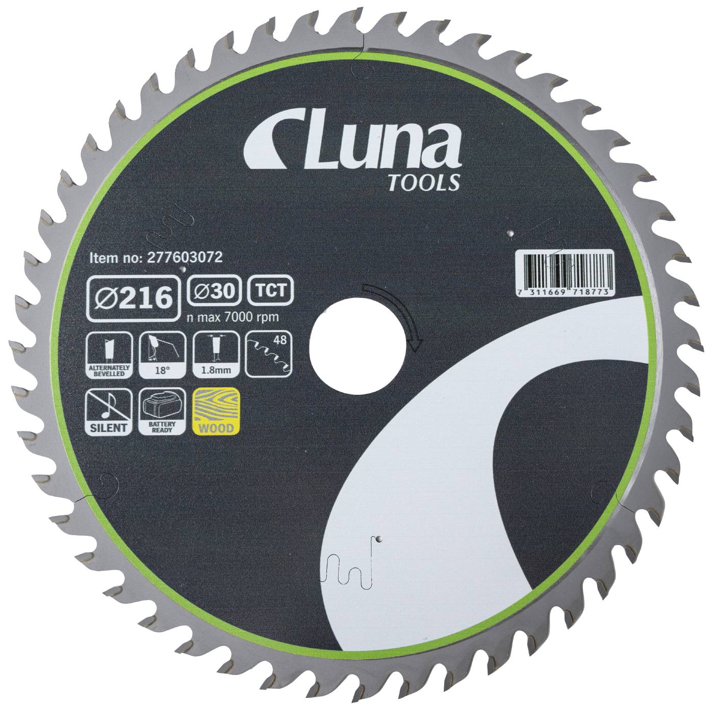 Cirkelsågklinga Luna Extra Thin