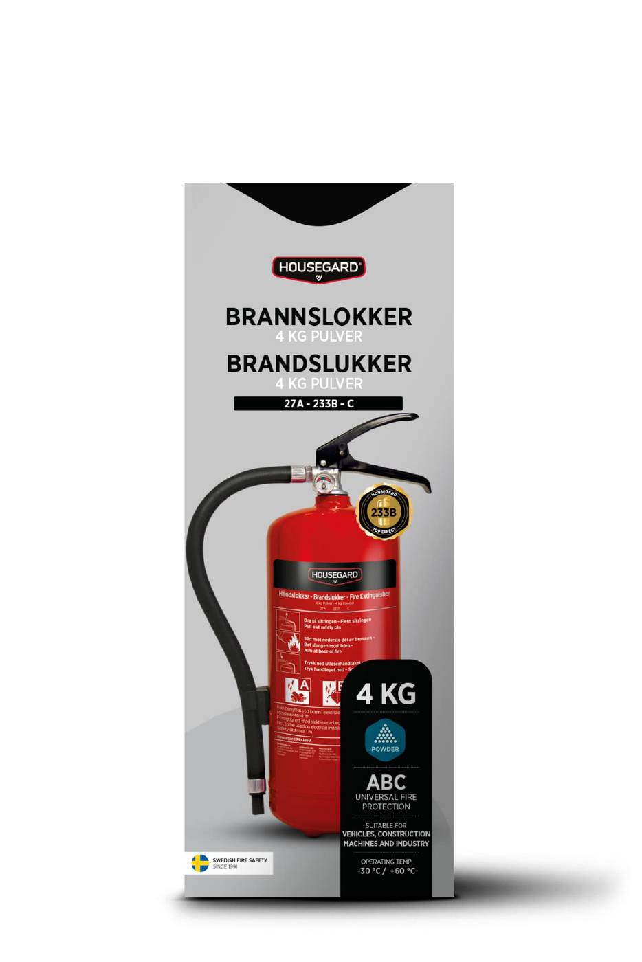 Pulversläckare Housegard – bild 2