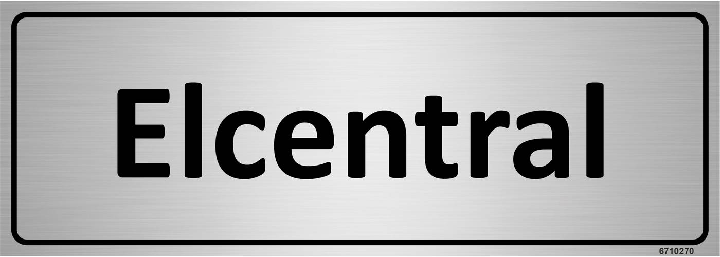 Trivselskylt Unigraphics Elcentral