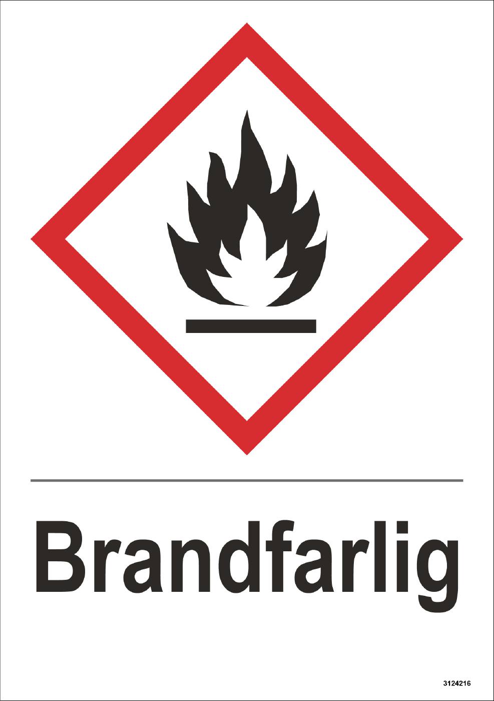 Dekal Unigraphics Kemiska risker Brandfarlig