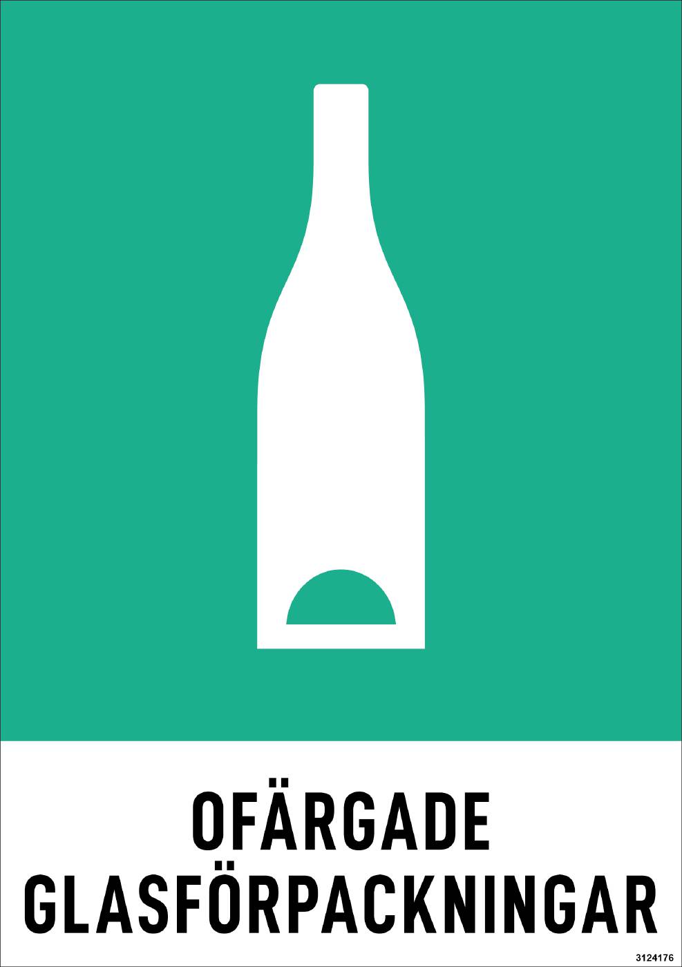 Miljödekal Unigraphics Ofärgat glas