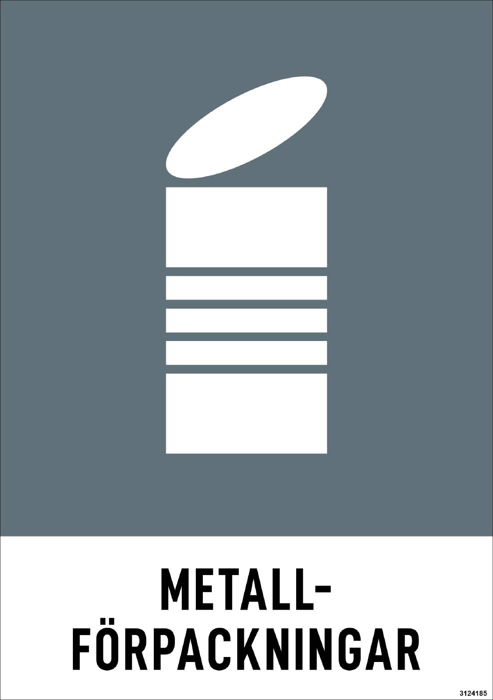 Miljödekal Unigraphics Metallförpackningar