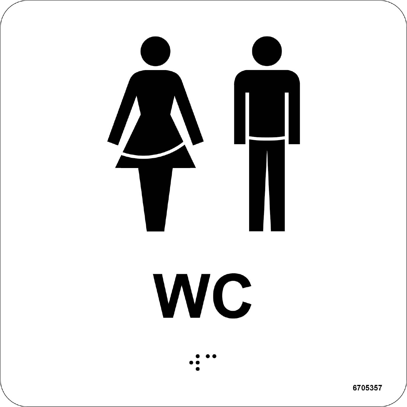 Taktik skylt Unigraphics WC