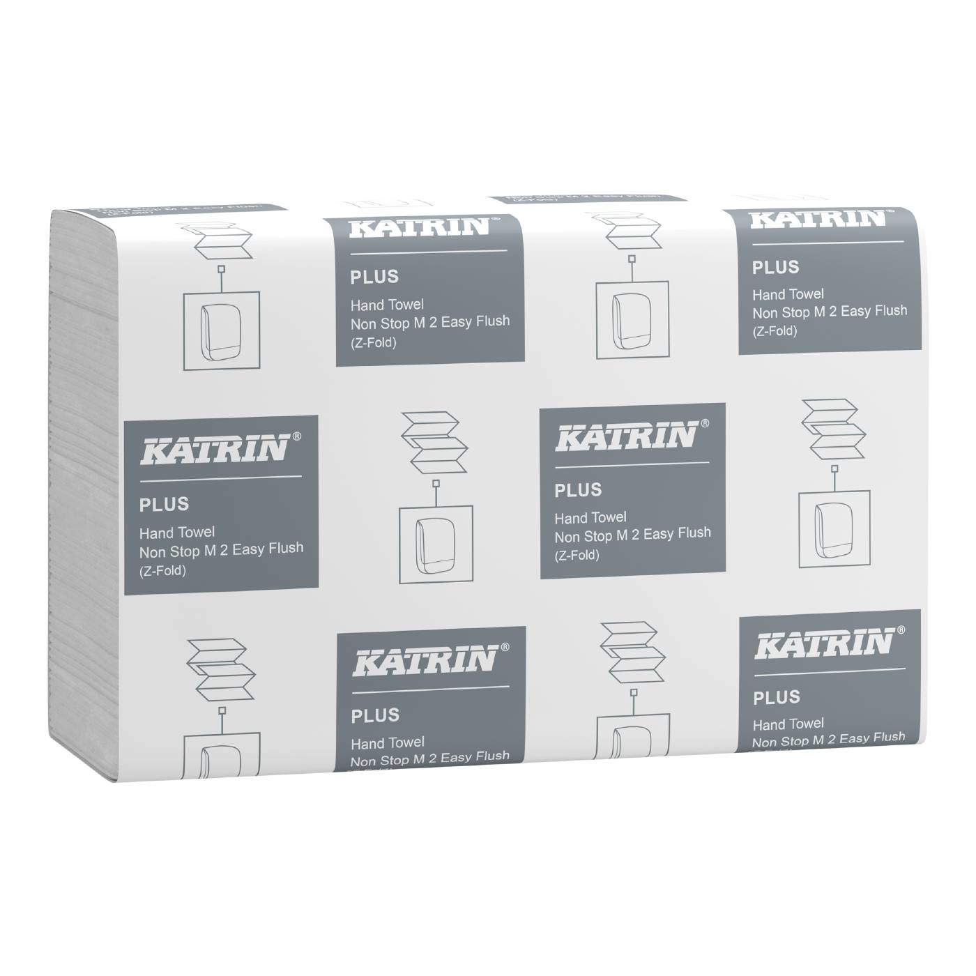 Pappershandduk Plus Non Stop M2 Easy Flush Katrin