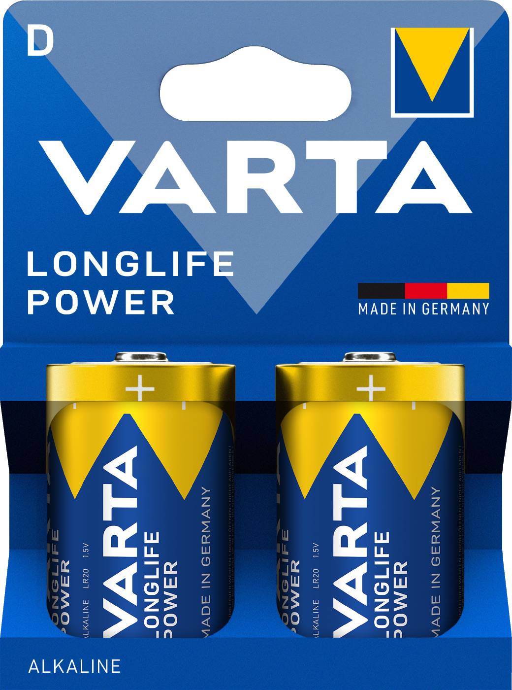 Alkaliska batterier Longlife Power
