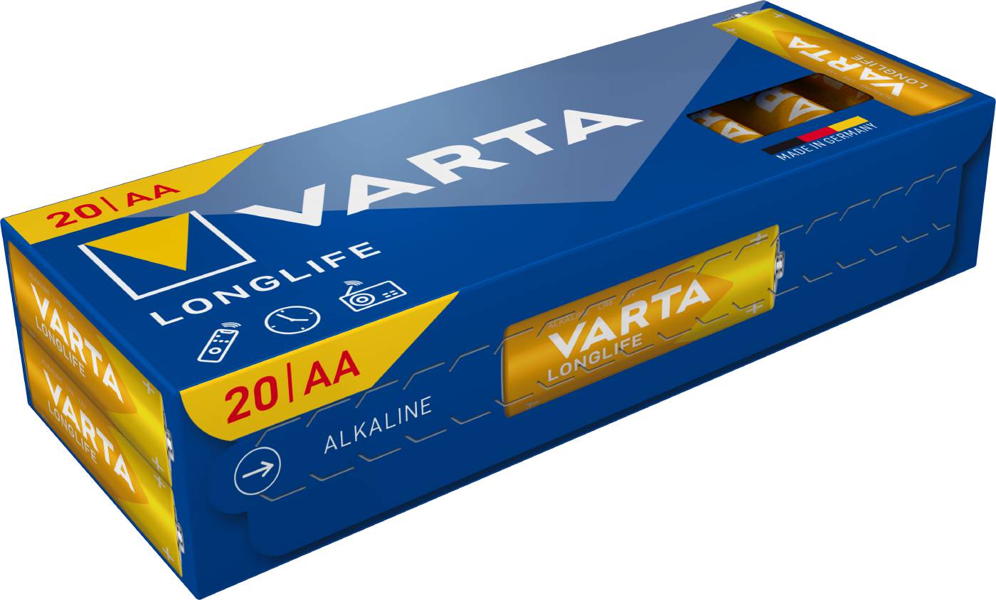 Alkaliska batterier Longlife