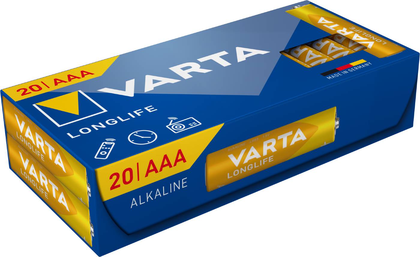 Alkaliska batterier Longlife