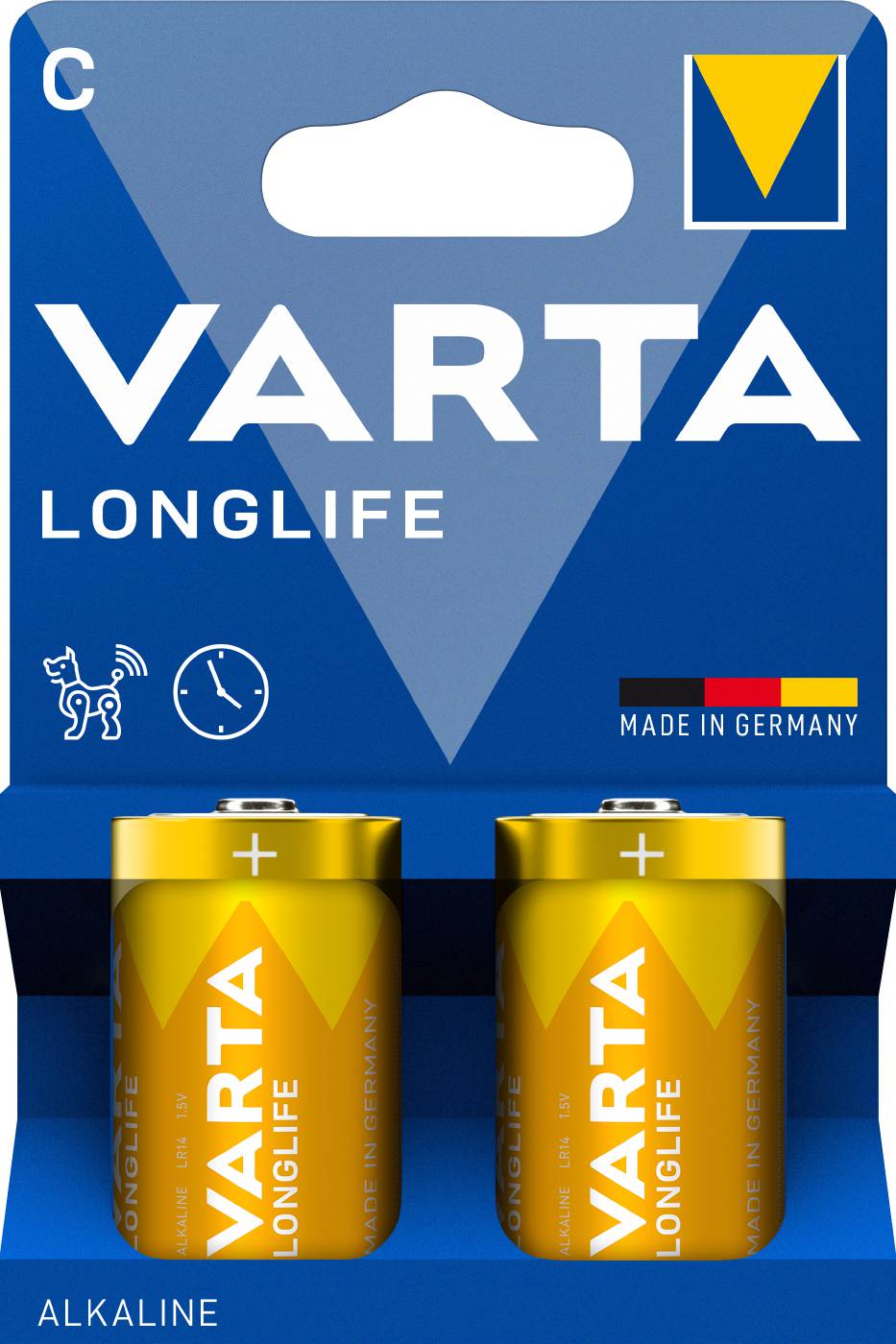 Alkaliska batterier Longlife