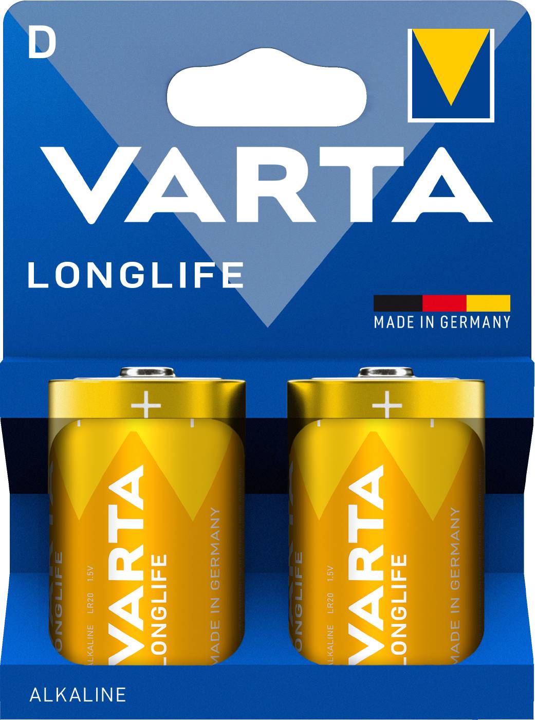 Alkaliska batterier Longlife – bild 1