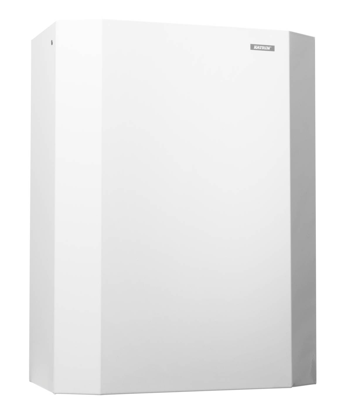 Papperskorg Katrin 25 Liter Vit Metall – bild 1