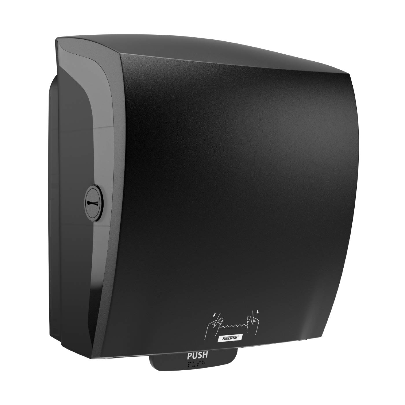 Dispenser Handduksrulle Katrin Plast – bild 1