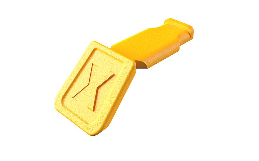 Clips med färgkod 00 61 10 Knipex