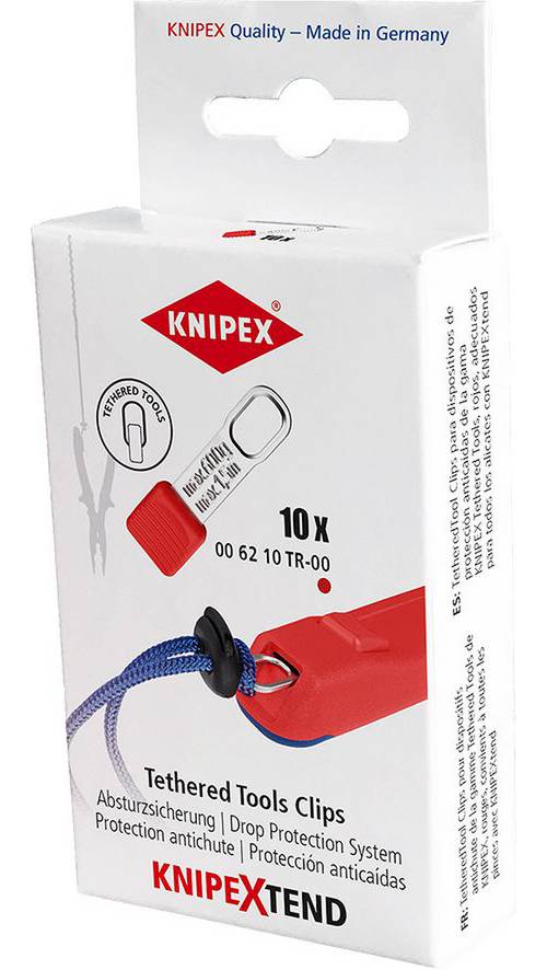 Clips för verktyg med fallskydd 00 62 10 TR Knipex