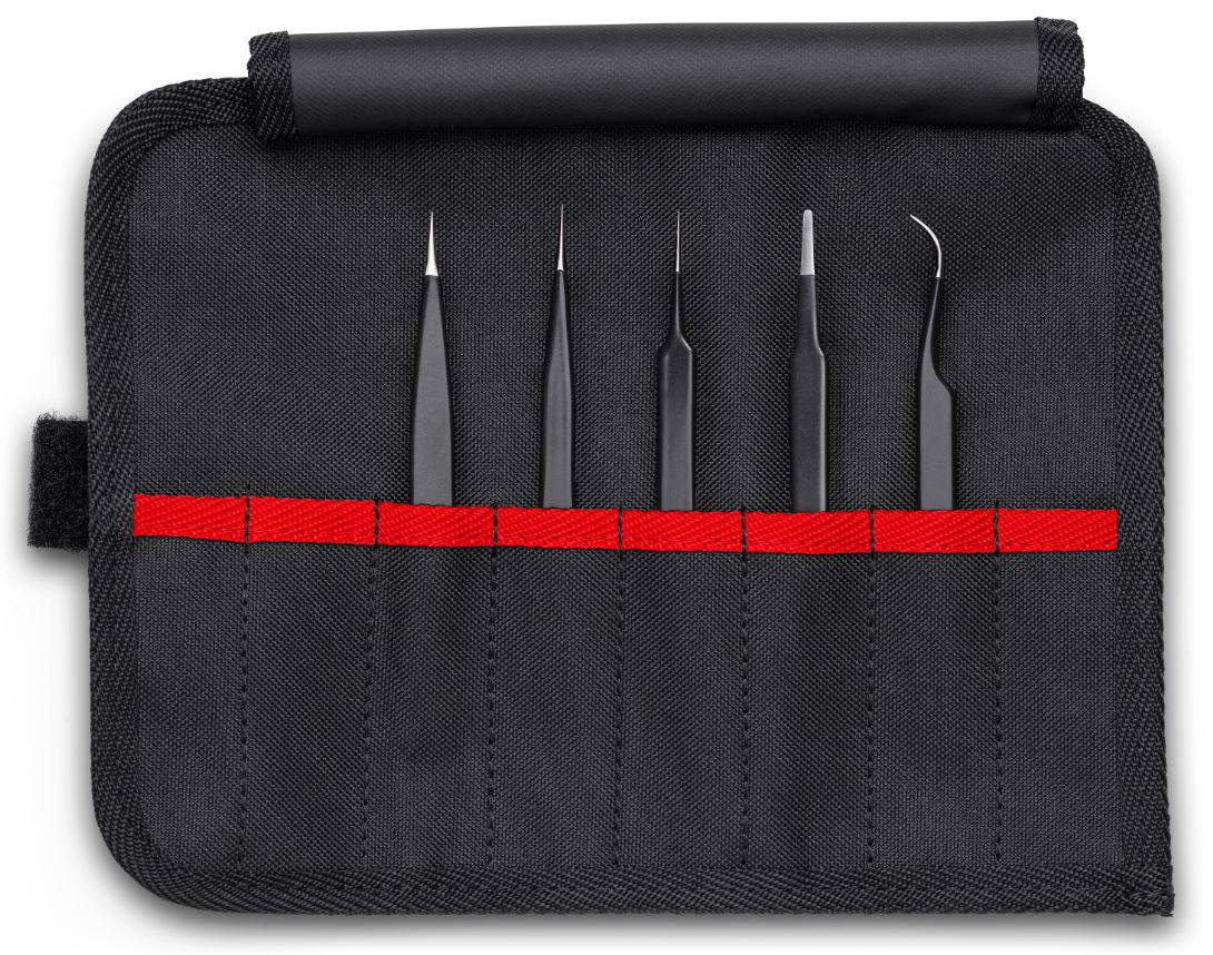 Universalpincett (sats) ESD Knipex