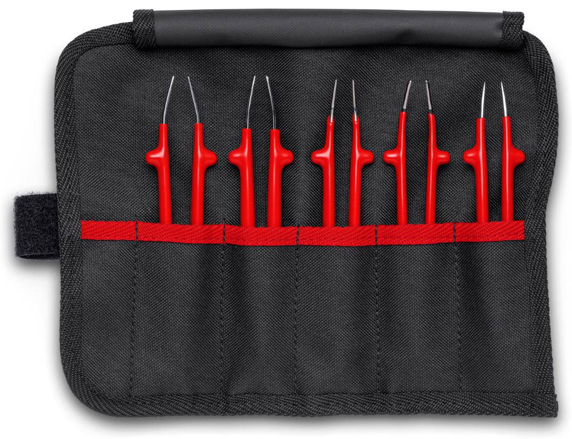 Isolerad universalpincett (sats) ESD Knipex – bild 1