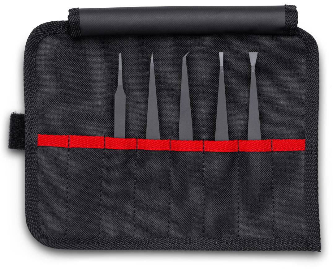 Plastpincett (sats) ESD Knipex