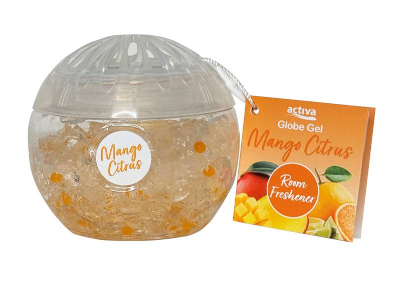 Luktförbättrare Globe Gel Mango Citrus Activa