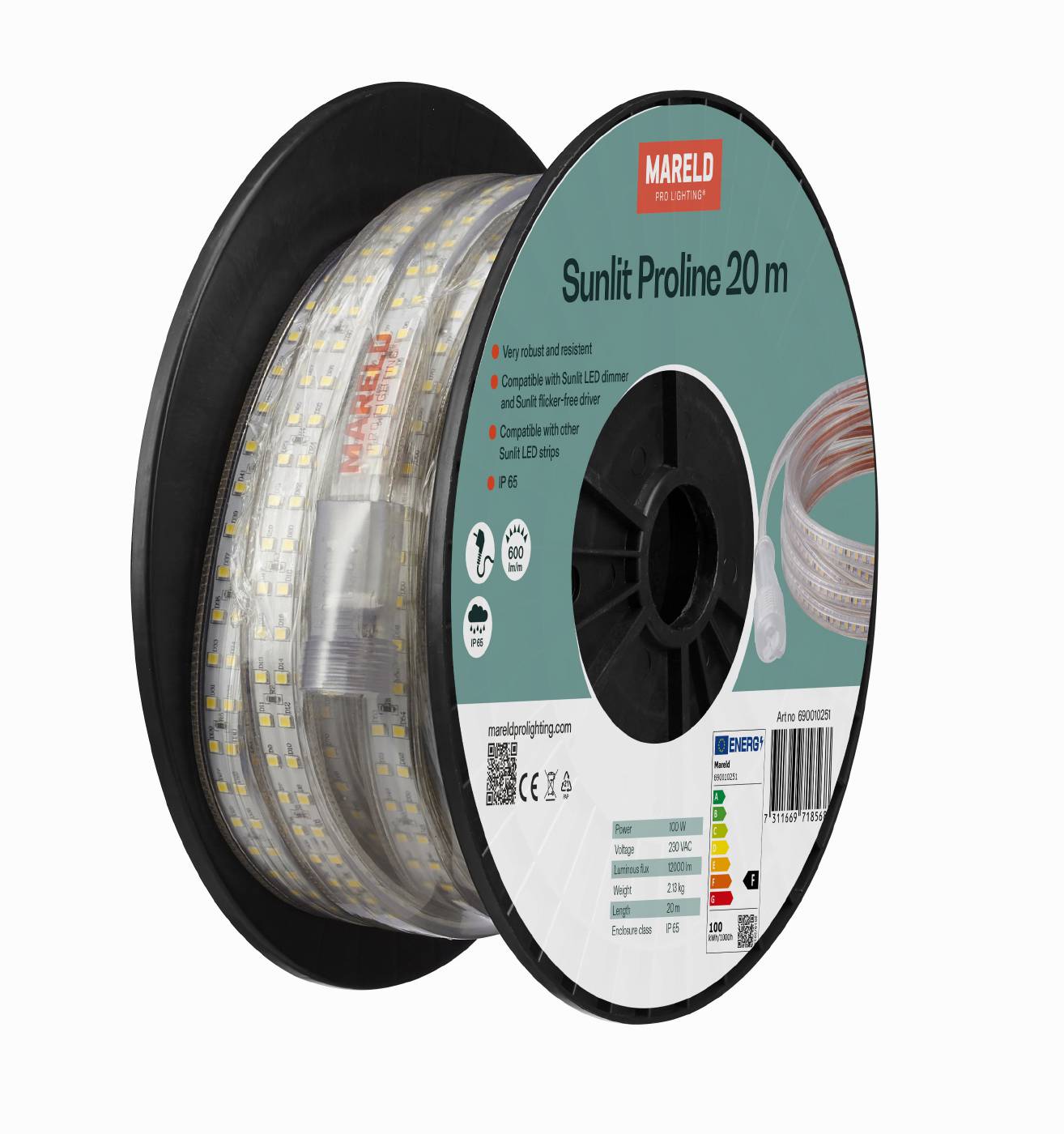 Ledslinga Sunlit Mareld Proline 20 M – bild 1