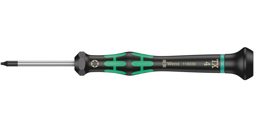 Miniskruvmejslar för Torx-huvud Wera Micro 2067