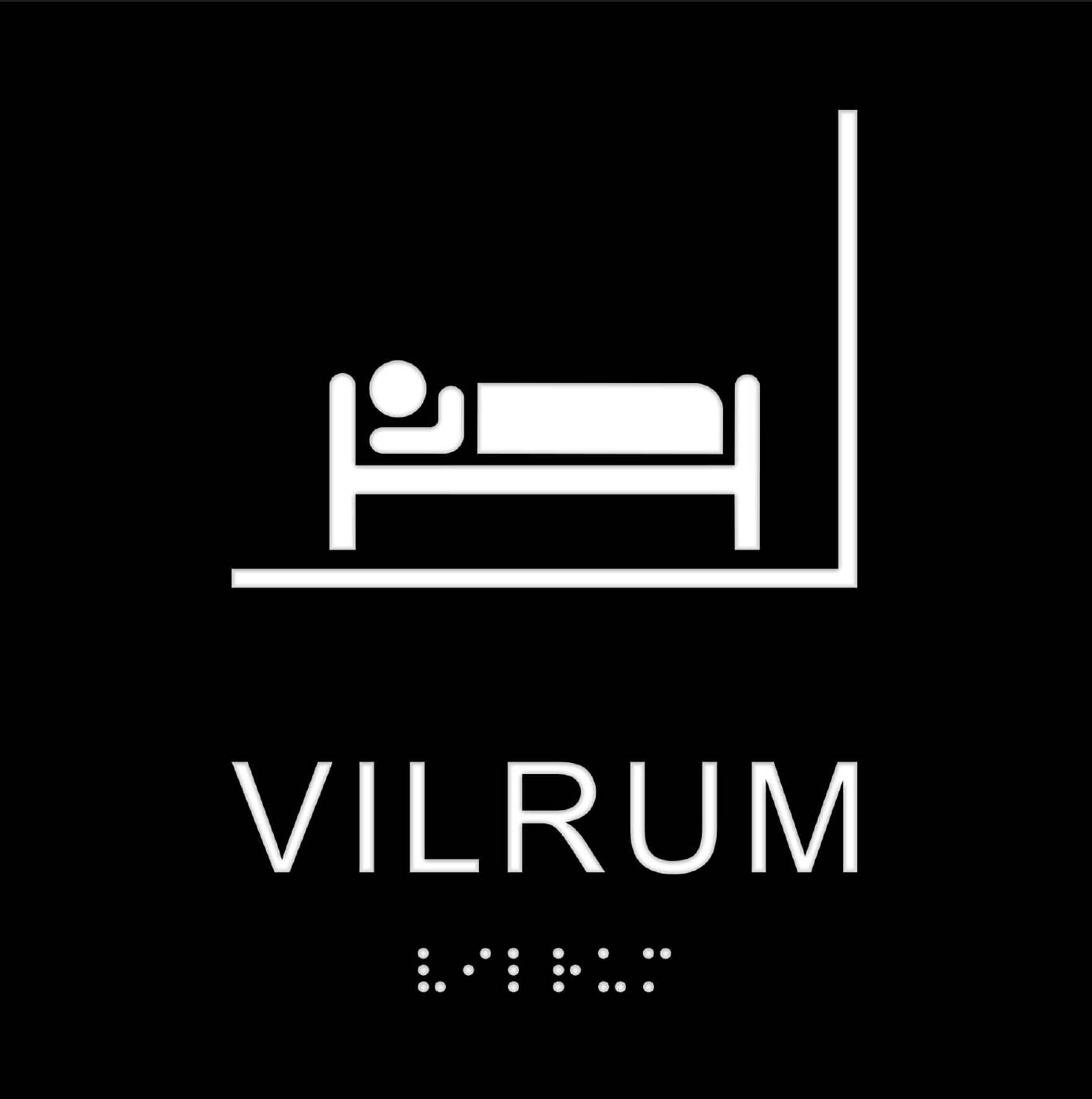 Taktil Skylt Vilrum Unigraphics