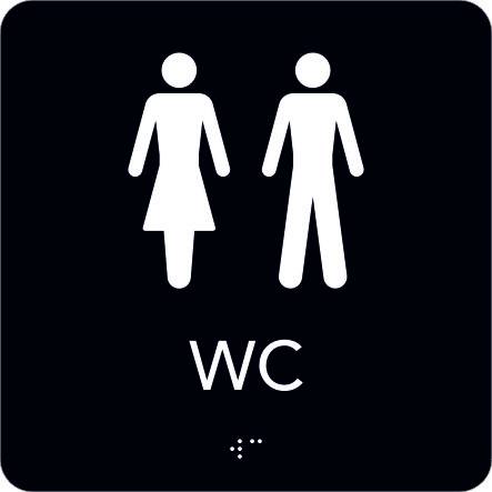 Taktik skylt Unigraphics WC