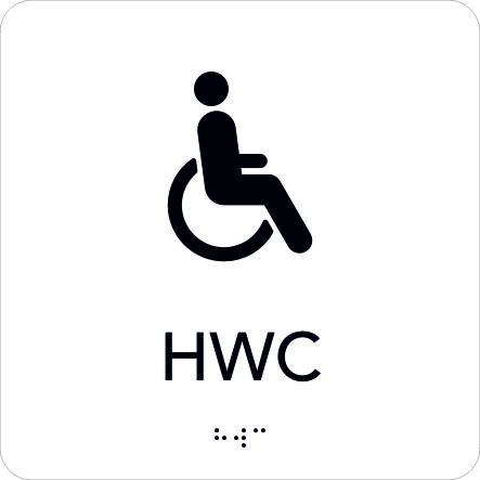 Taktil Skylt HWC Unigraphics