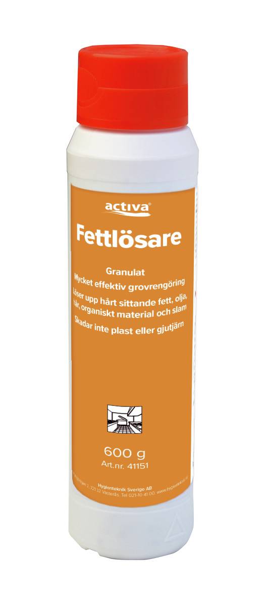 Fettlösare rör Activa Granulat