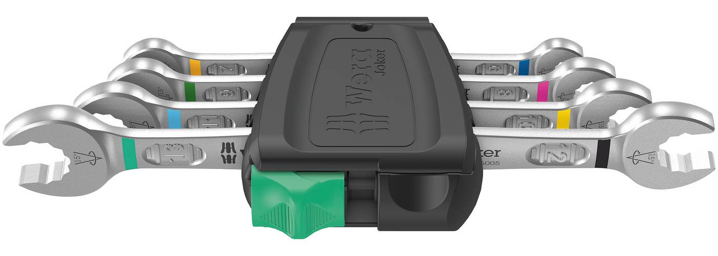 Sats med dubbla U-nycklar 6005 Joker Wera