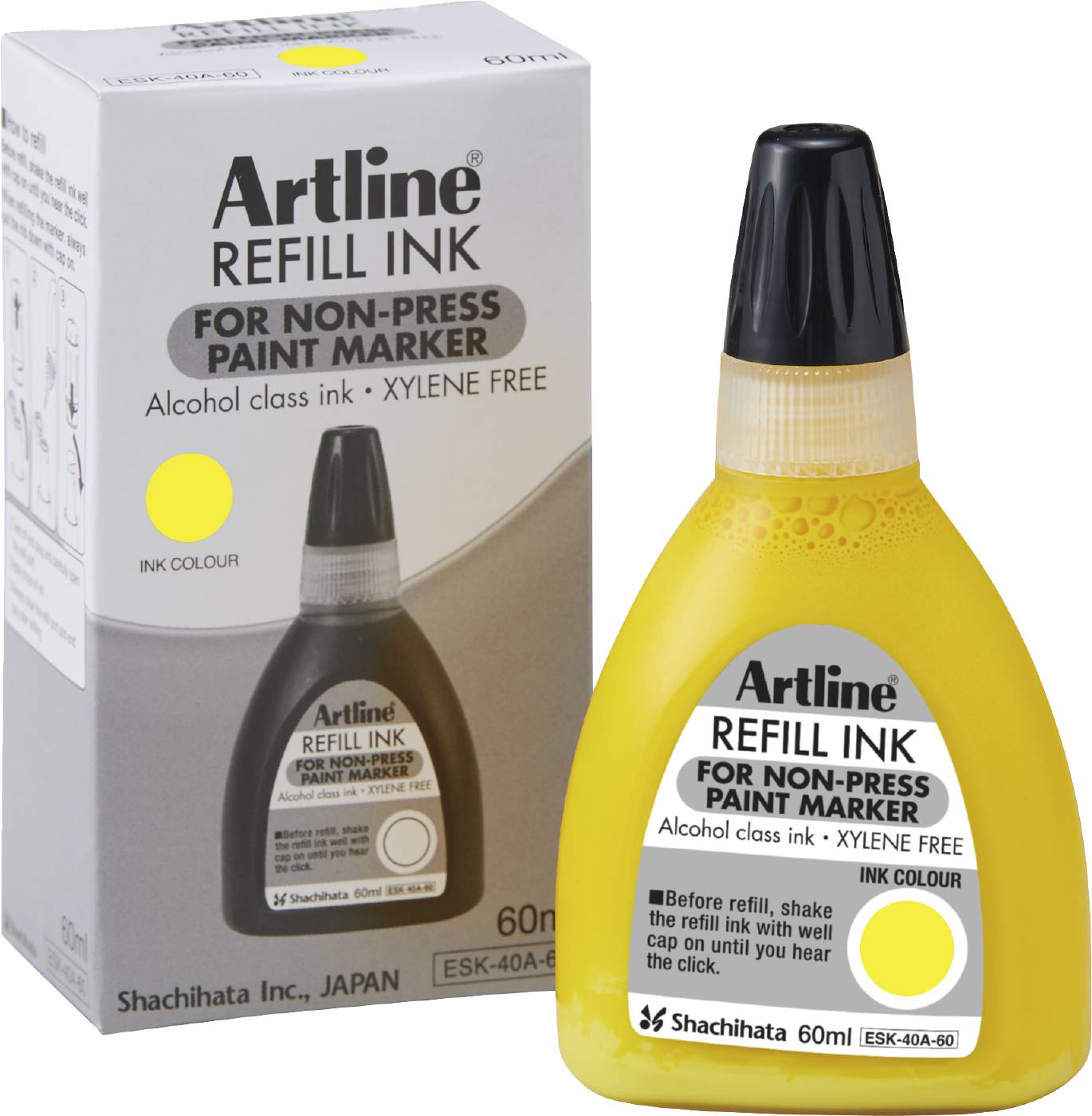 Refillbläck för 437A Paint Marker Artline – bild 1