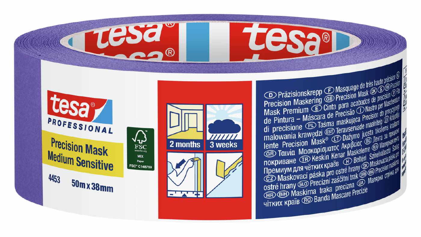 Maskeringstejp 4453 Precision Mask Medium Sensitive Tesa