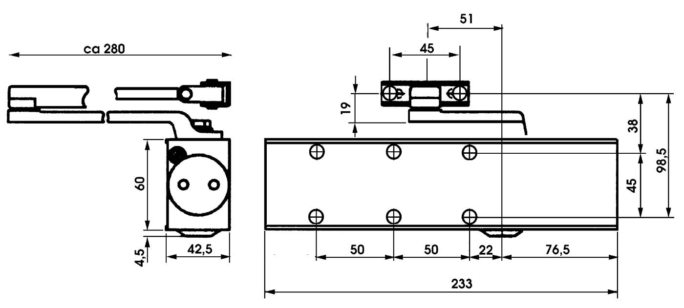 Dörrstängare Dorma TS73 – bild 2