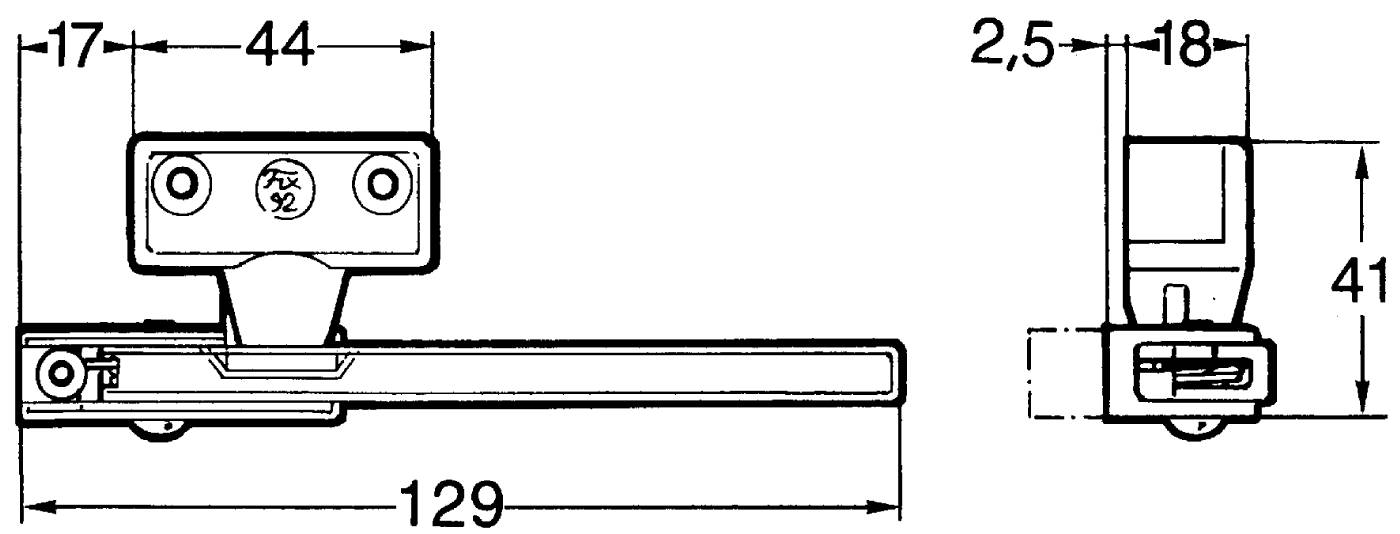 Vädringsbeslag Fix 92, 93