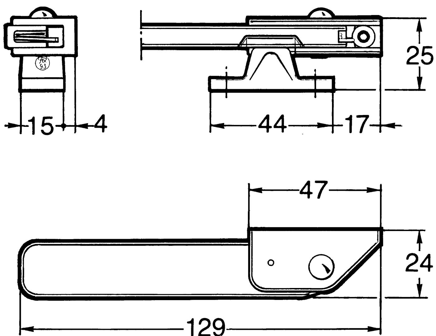 Vädringsbeslag Fix 92, 93 – bild 3