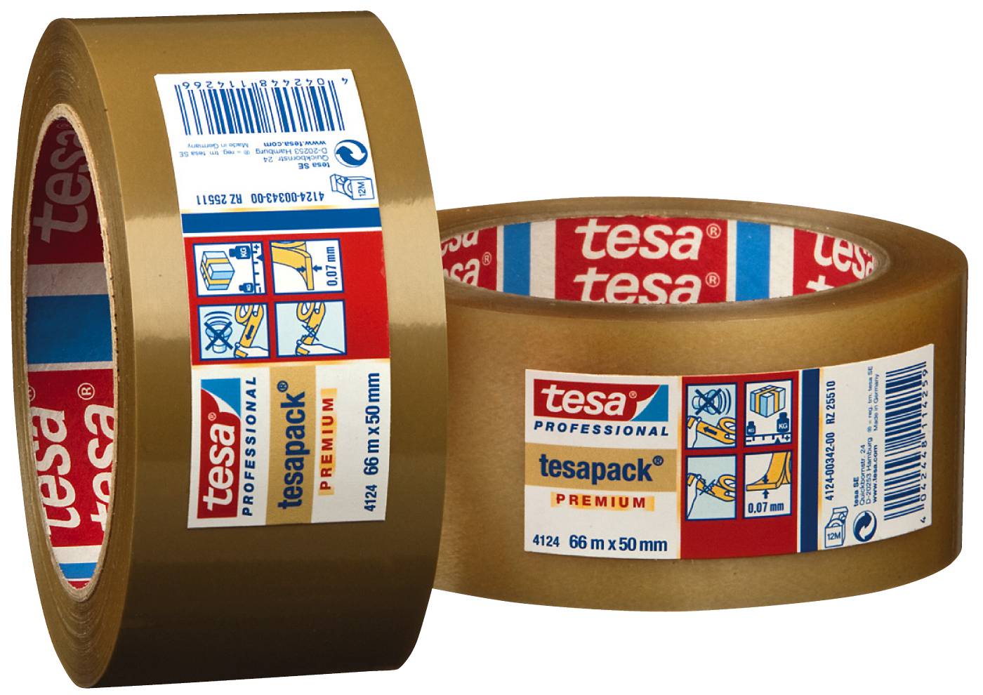 Packtejp PVC tesa 4124 – bild 2