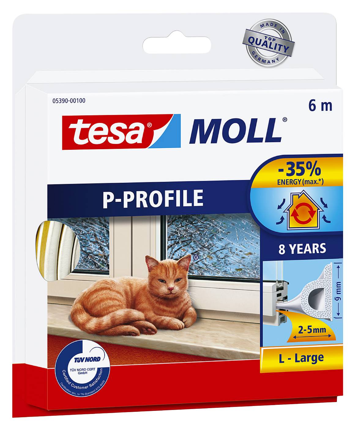 P-list självhäftande tesa 5390, 5391, 5570