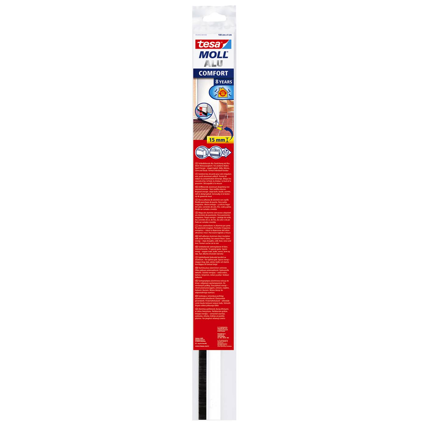 Borstlist självhäftande tesa 5405