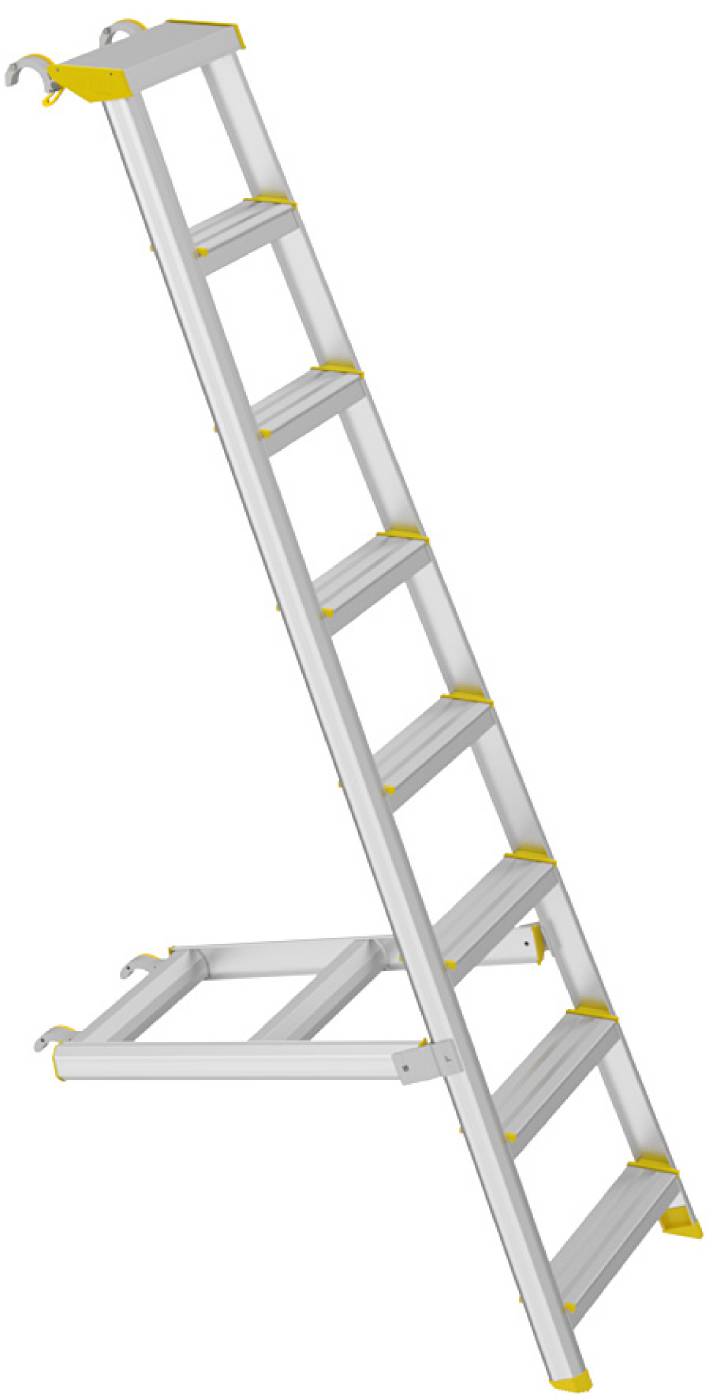 Rullställning bred W.steps Ladders RT-1400XR – bild 7
