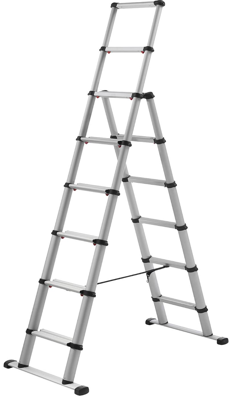 Teleskopisk kombistege Combi Telesteps – bild 1