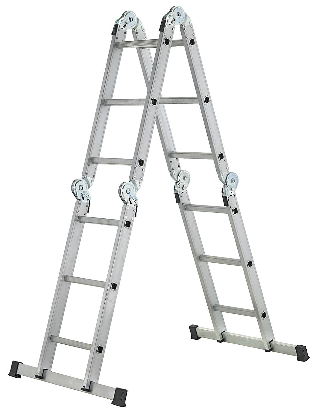 Ledad kombinationsstege Flexi Basic W.steps Ladders Home – bild 1