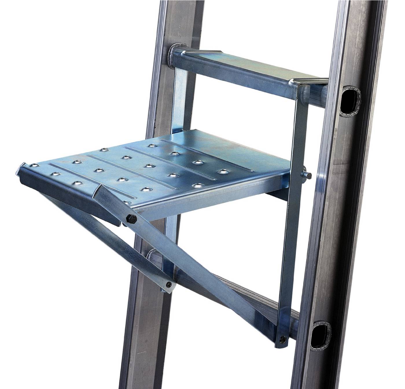 Flyttbart ståplan till stegar W.steps Ladders