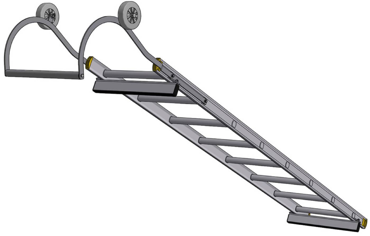 Underhållsstege aluminium W.steps Ladders – bild 2