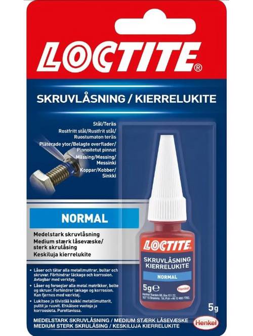 Skruvlåsning Loctite Normal