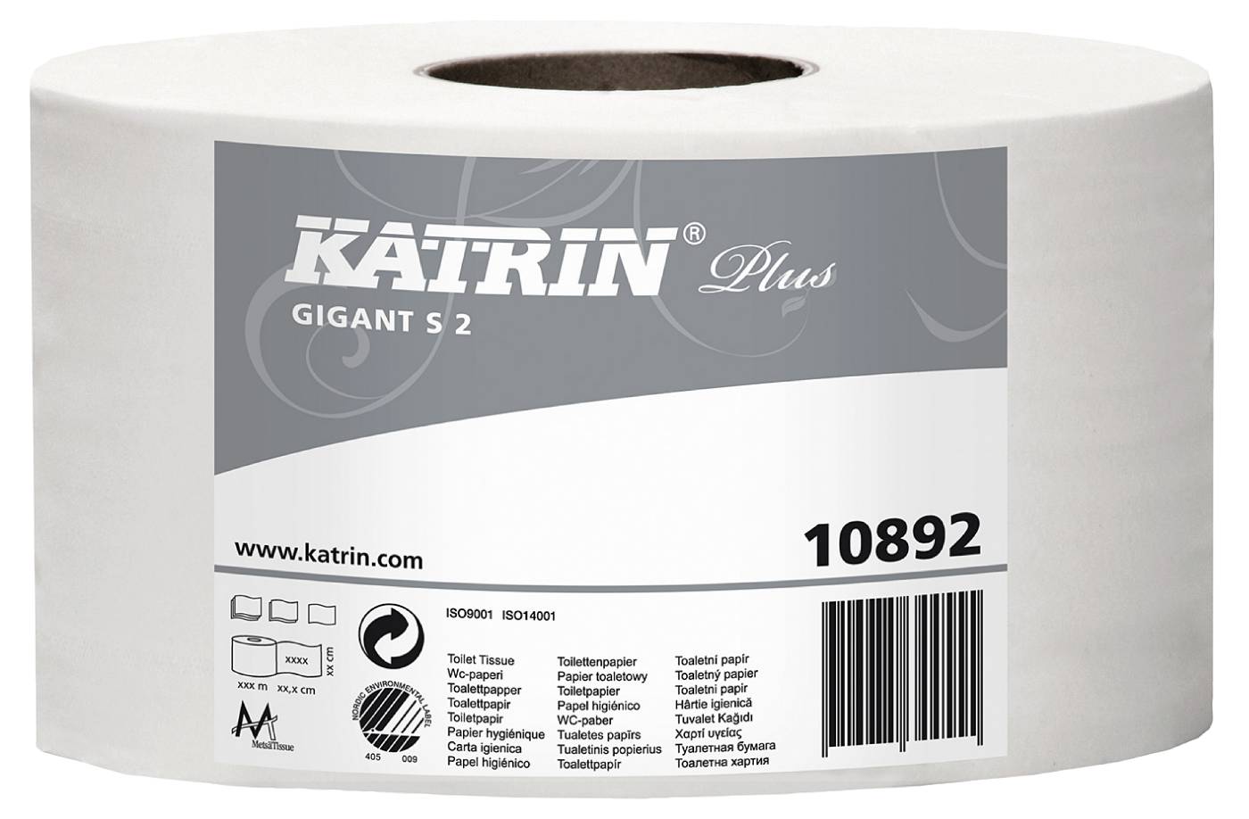 Toalettpapper Katrin Plus Gigant S 2 och M 2 – bild 2