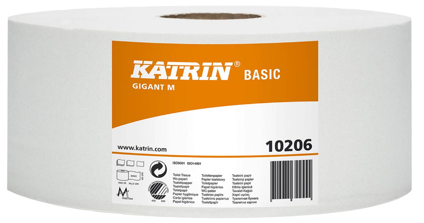 Toalettpapper Katrin Basic Gigant S, M, L – bild 3