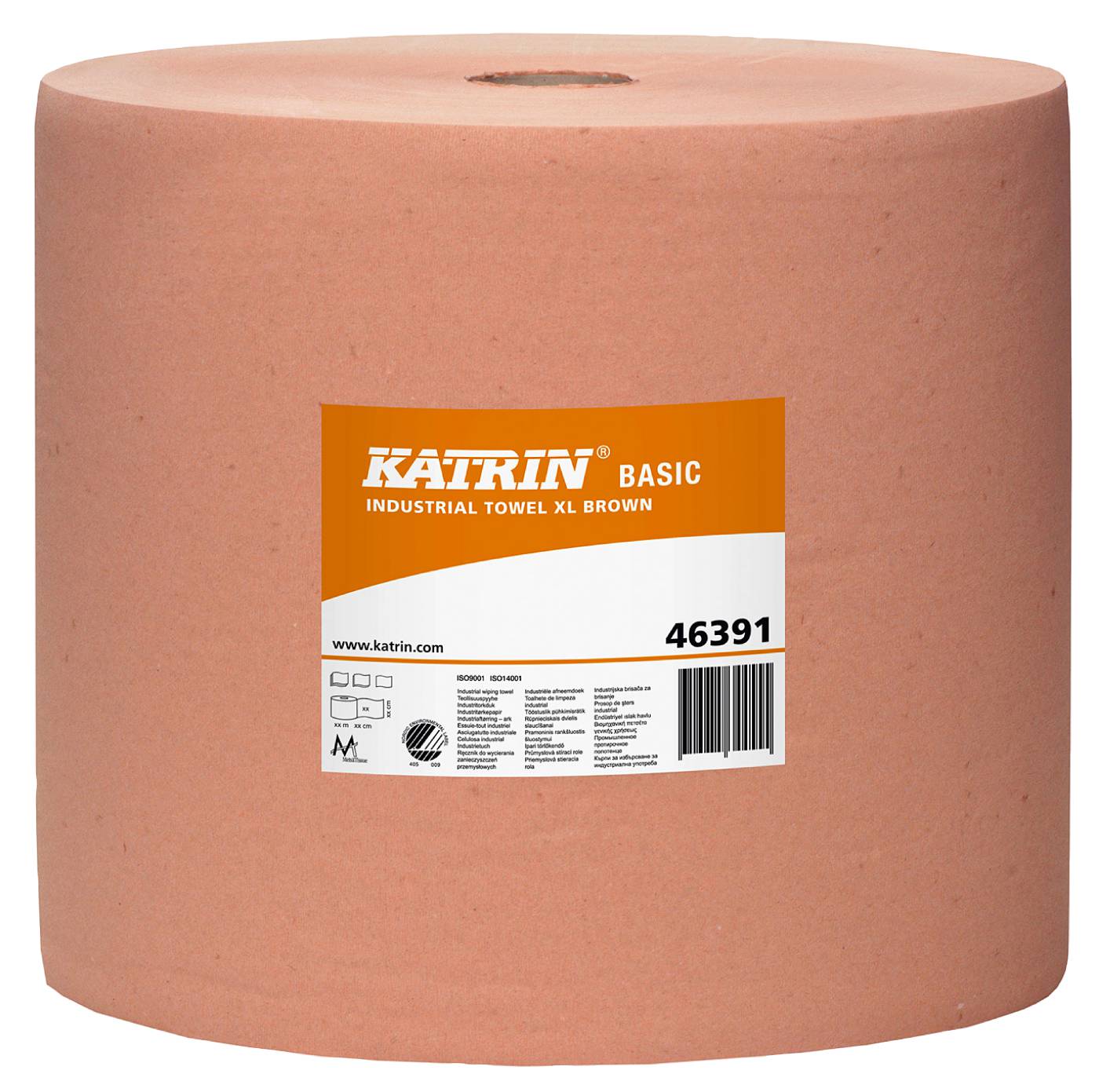 Torkpapper Katrin Basic XL brun – bild 2